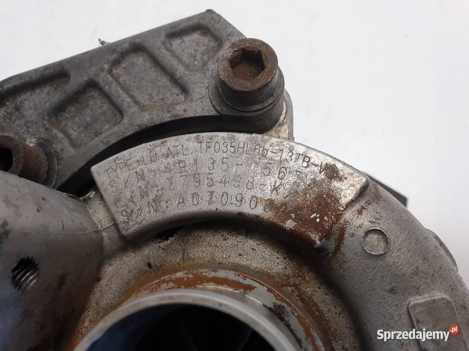 TURBOSPRĘŻARKA BMW E90 E91 20 D TURBO Części samochodowe Chełm