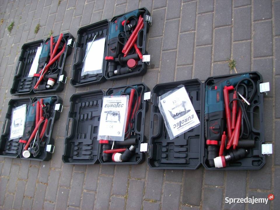 MŁOTO WIERTARKA 2600W SDS 2xGŁOWICA Eurotec Elektryczne wielkopolskie Głogowa sprzedam