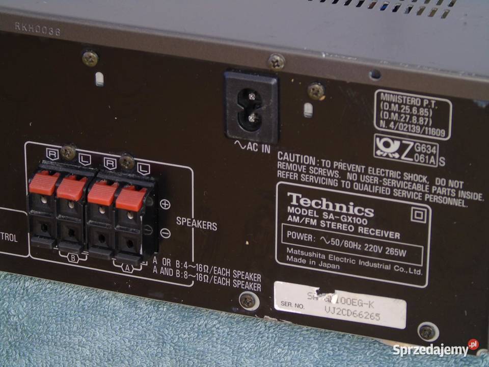 Amplituner Technics SAGX 100 sprawny 265 wat podkarpackie Jasło