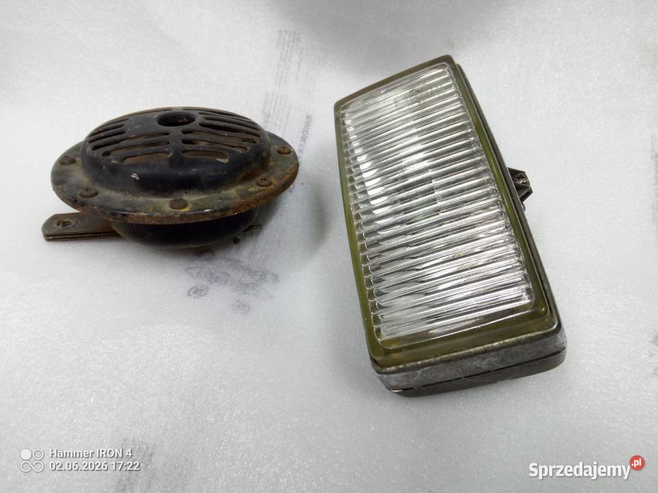 Hella stary halogen i sygnał dźwiękowy auto VW Przemyśl