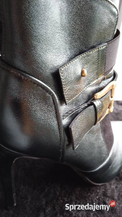 Piękne skórzane szpilki Baldowski sprzedam