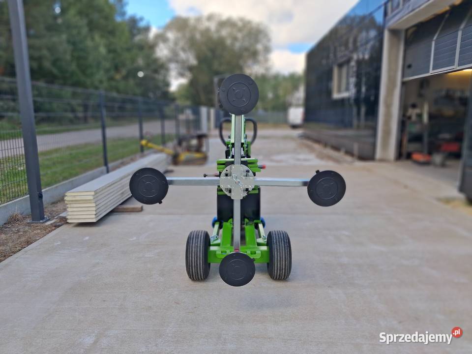 Robot manipulator do transportu szkła okien MWM Koronowo