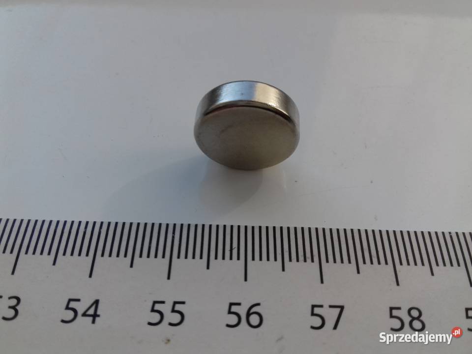 Magnes mocny neodymowy okrągły 15mm x 48mm
