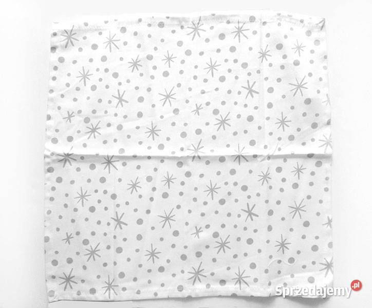 bawełniana serweta 40x40 skandynawski obrus biały Serwety i serwetki Warszawa