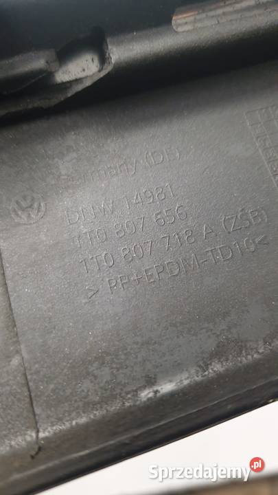 Listwa zderzaka chrom wv touran lift 1t0807656 Kielce sprzedam
