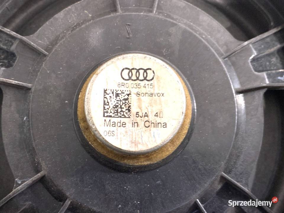 GŁOŚNIKI KOMPLET AUDI Q5 8R 8R0035415 SUV 0817