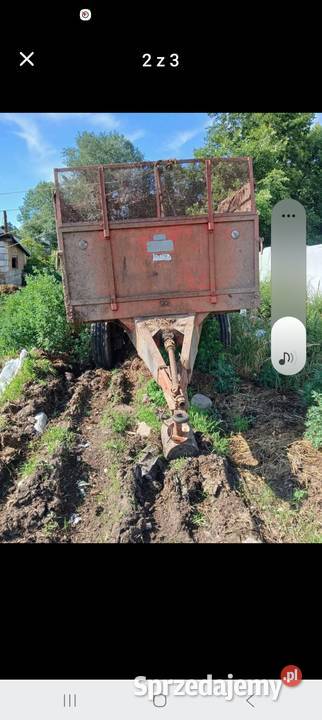 Rozrzutnik obornika 7 ton Nowe Piekuty sprzedam