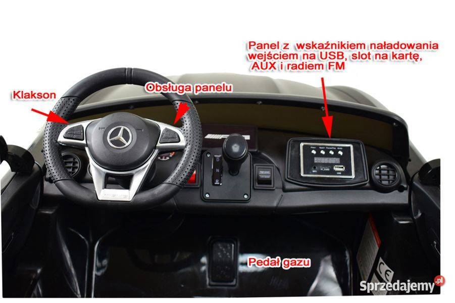 MERCEDES DWUOSOBOWY GT R 4x4 MIĘKKIE KOŁA EVA Toruń sprzedam