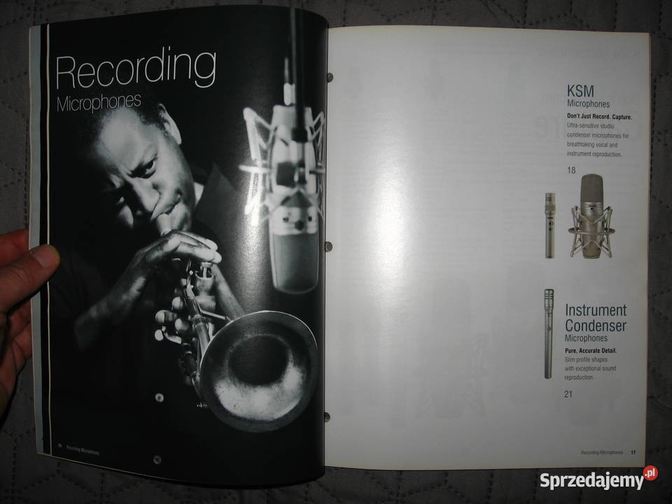 SHURE 2006 Product Catalog katalog Sprzęt estradowy, studyjny i DJ-ski Kępice sprzedam