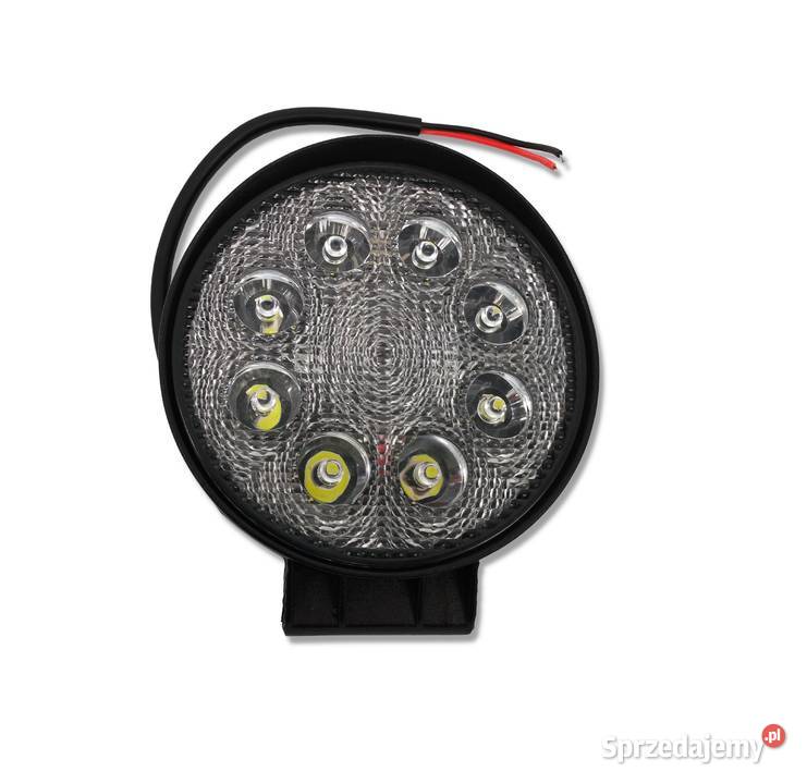 REFLEKTOR LAMPA ROBOCZA LED OKRĄGŁA 1224V 24W Solec Kujawski