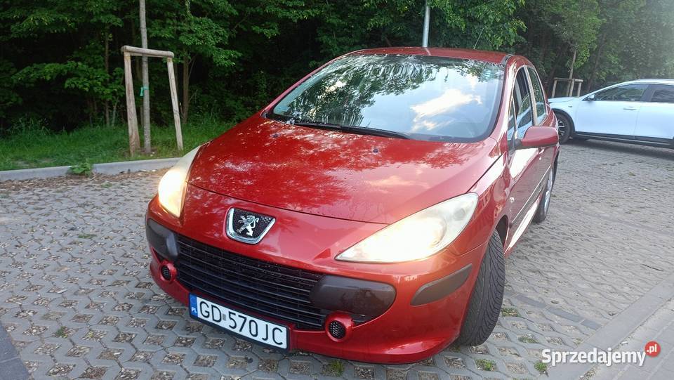 Peugeot 307 16 HDi 2007 klimatyzacja Gdańsk