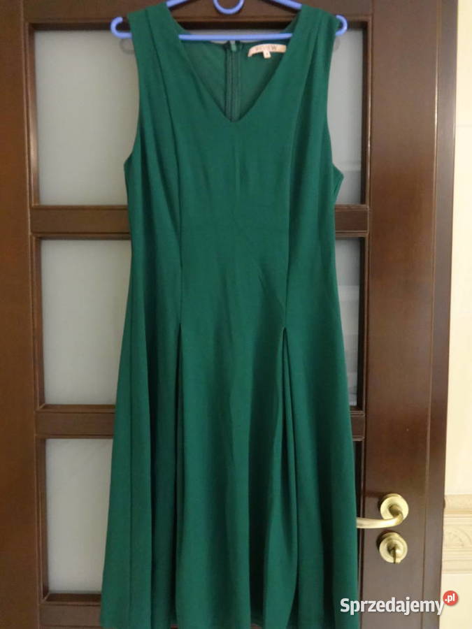 Przepiękna zielonomorska sukienka REVIEW
