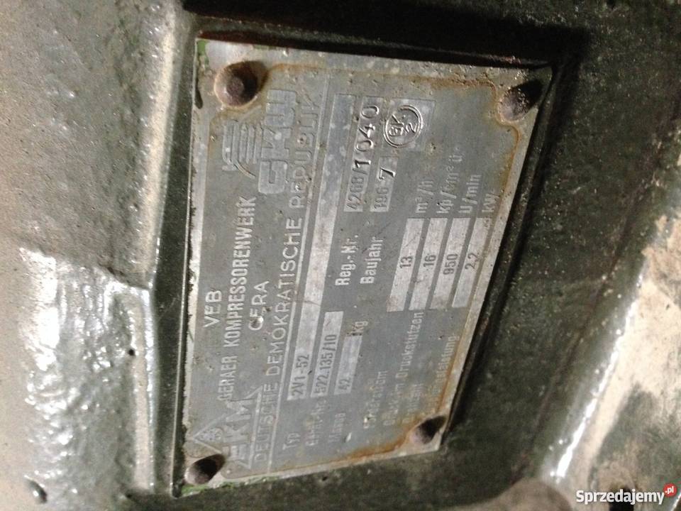 KOMPRESOR DWUSTOPNIOWY CKW