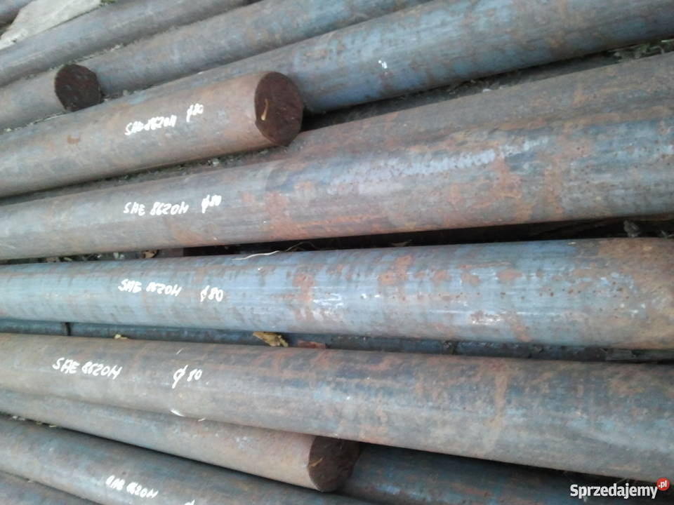 Pręt okrągły fi 80 gatSAE8620H 34HNM A Koło sprzedam