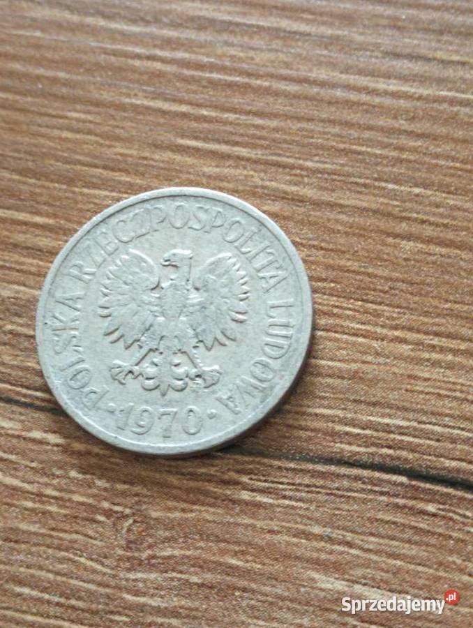 Sprzedam 20 groszy 1970 r zzm Numizmatyka lubelskie Chełm sprzedam