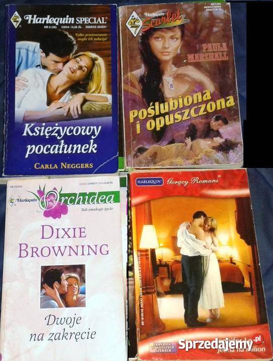 Harlequin Książki romanse 71 częśći Chełm