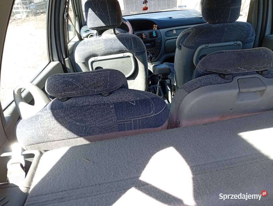Renault scenic 19 dti welurowa tapicerka Starachowice