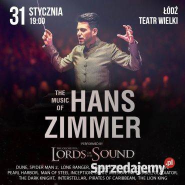 4 x BILETY KONCERT: Music of Hans Zimmer - ŁÓDŹ 31.01.2024