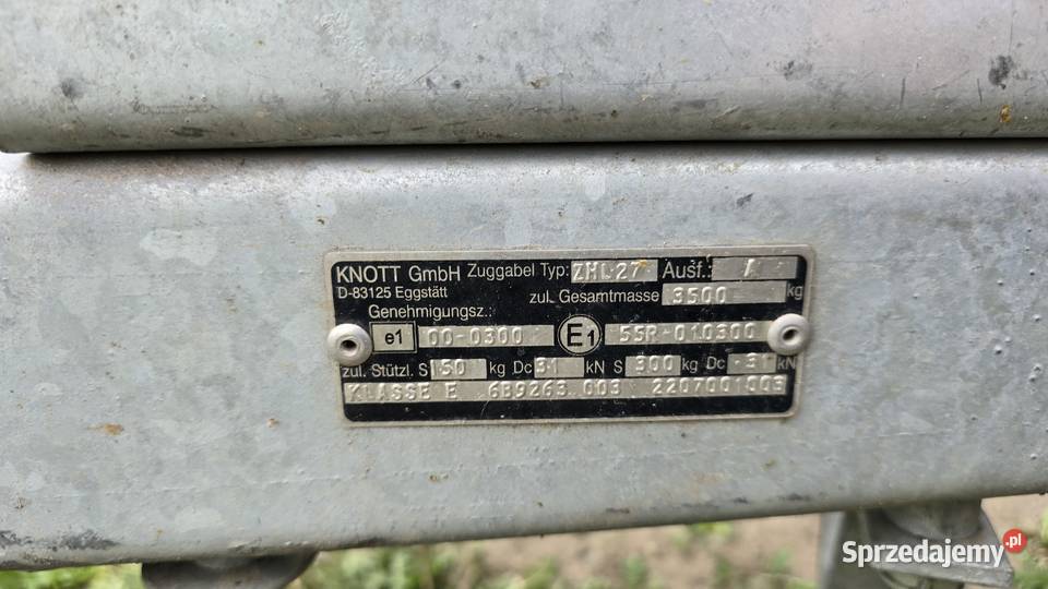 Brenderup Eduard P4 2022r Nowy Świętów