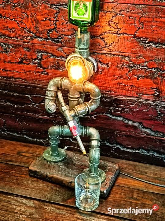 Nalewak stojak dozownik do alkoholu Strażak z Rzeszów