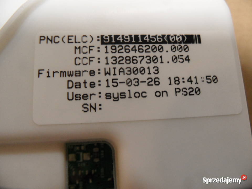 programator pralki electrolux EWFL1074BW Radlin