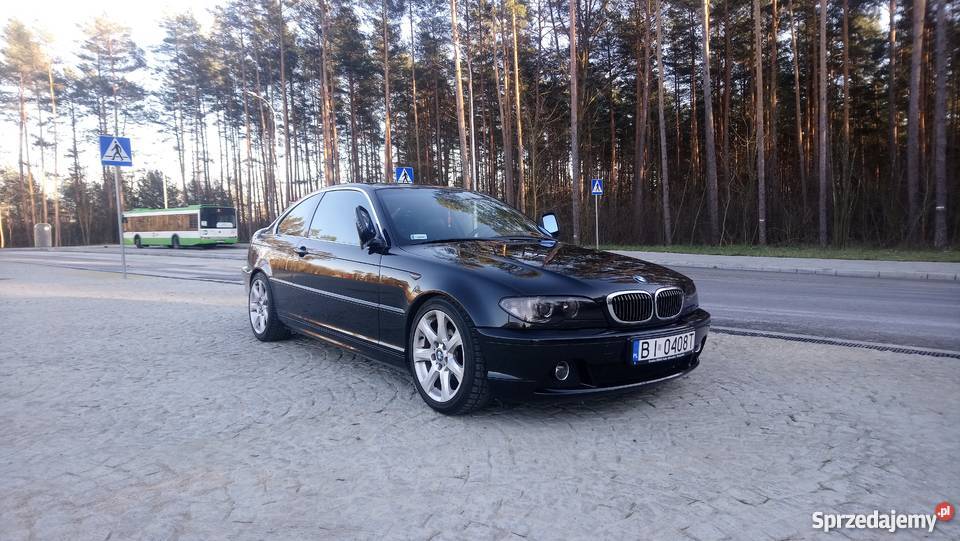 BMW e46 Coupe Koniec 2005r Lifestyle Edition lakier metallic Białystok