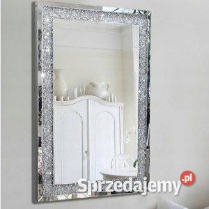 Lustro z kryształkami Glamour Premium 80x120 Dom i Ogród Golkowice sprzedam