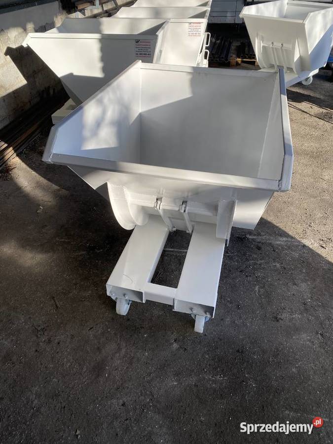 Kontener samowyładowczy pojemnik na odpady łódzkie