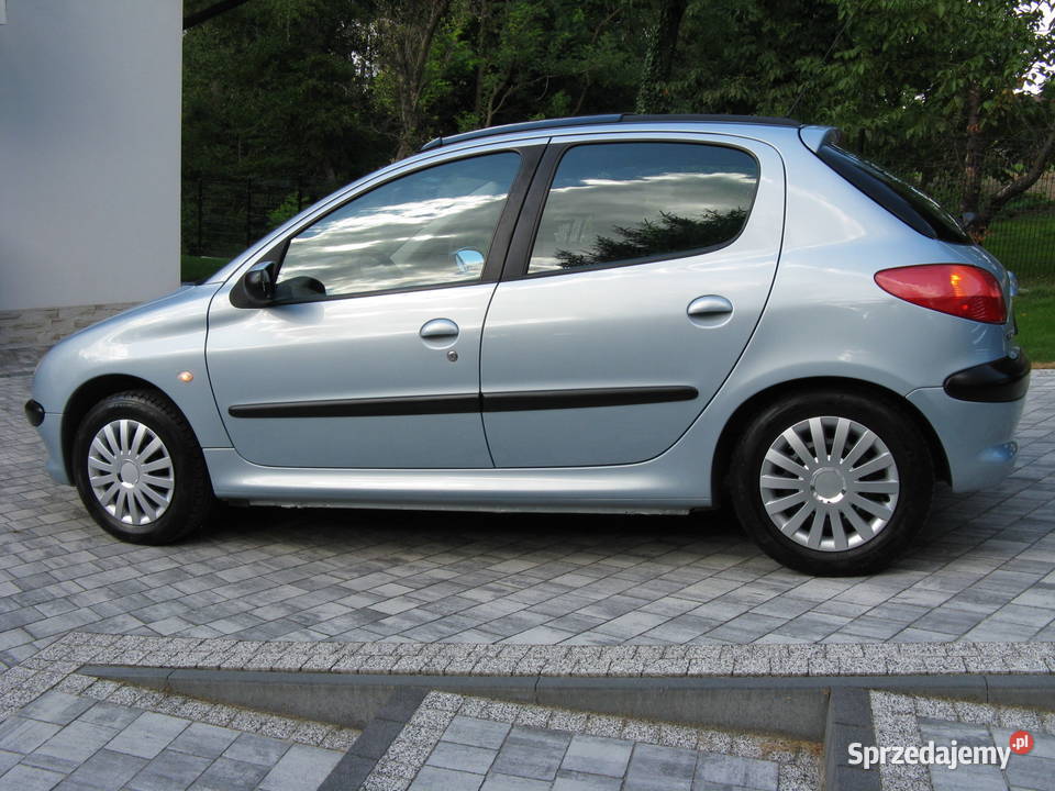Śliczny Peugeot 206 14 5drzwi Piękny kolor 1400cm3 Czechówka