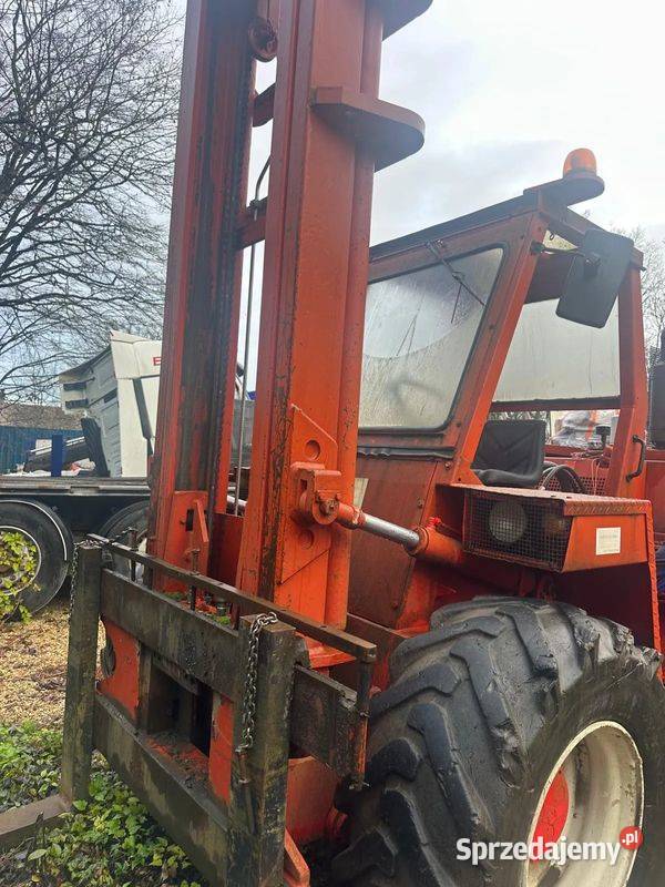 Terenowy Wózek Widłowy Widlak Przegubowy MANITOU Tymowa