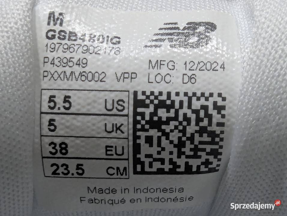 Nowe buty balance skórzane rozmiar 38 Kraków