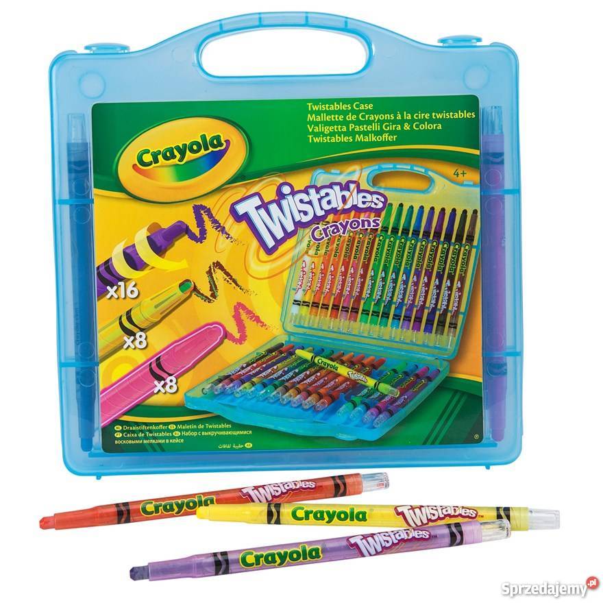 Crayola Duży Zestaw 32 Kredki Wykręcane Mogilany