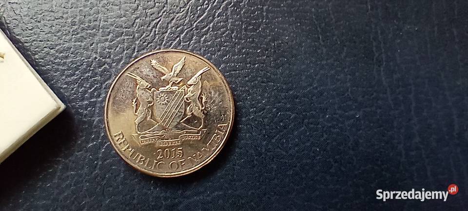 Stare monety 5 cent 2015 Namibia Numizmatyka Lesko