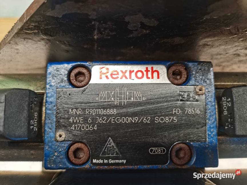 Blok zaworowy podpór CAT TH 560 Rexroth Wilkowo