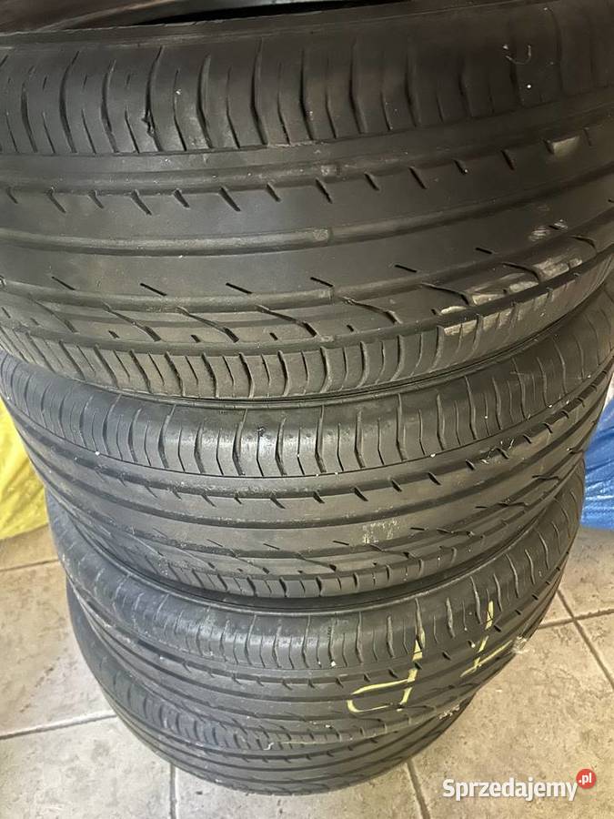 Sprzedam opony 20555 r 16 letnie z przebiegiem dolnośląskie Wrocław