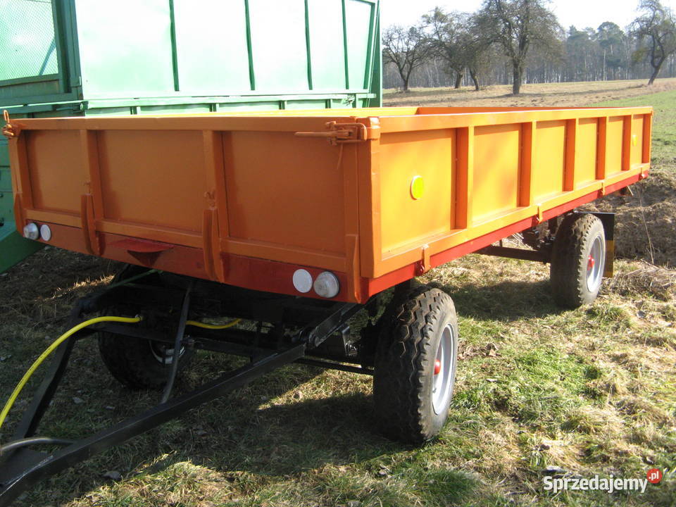 przyczepa kaczuszka d 35 wym 40x210 wtwrotka lubelskie Ryki