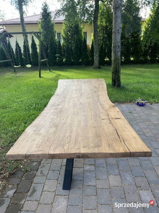 Stół dębowy 76cm Chwaszczyno