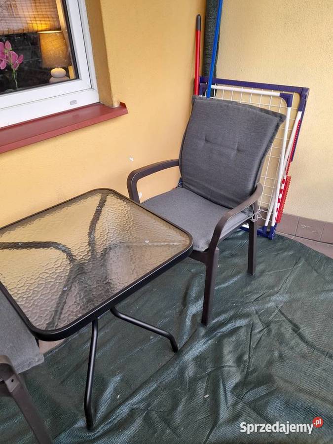Stolik balkonowy plus 2 krzesla mazowieckie Radom