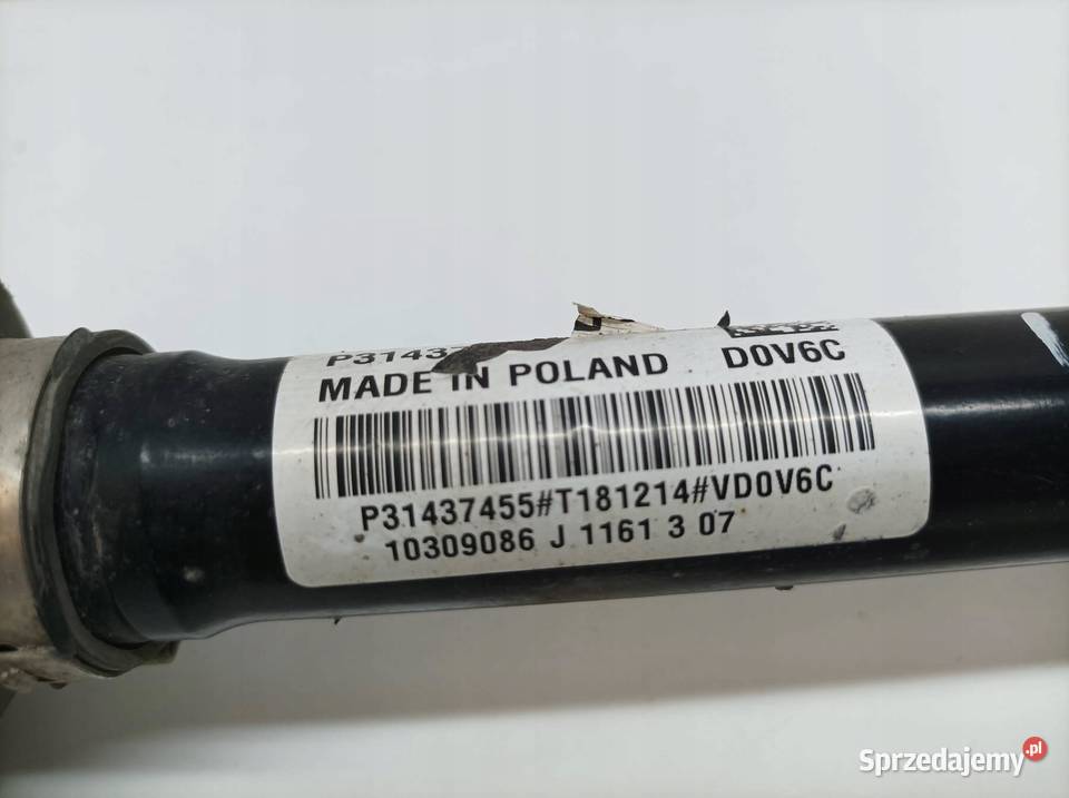 PÓŁOŚ LEWY PRZÓD 20 D AWD 190 31437455 Volvo V60 osobowe