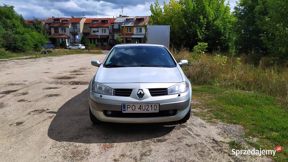 Renault Megane II Cabrio LPG możliwa zamiana poduszka powietrzna Poznań