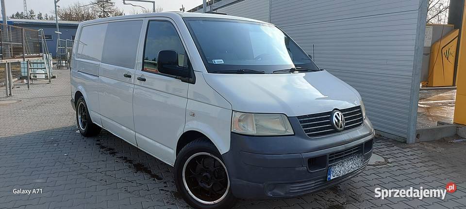 Volkswagen Transporter T5 LONG 2009r Stan Klima 2500cm3 Wałcz