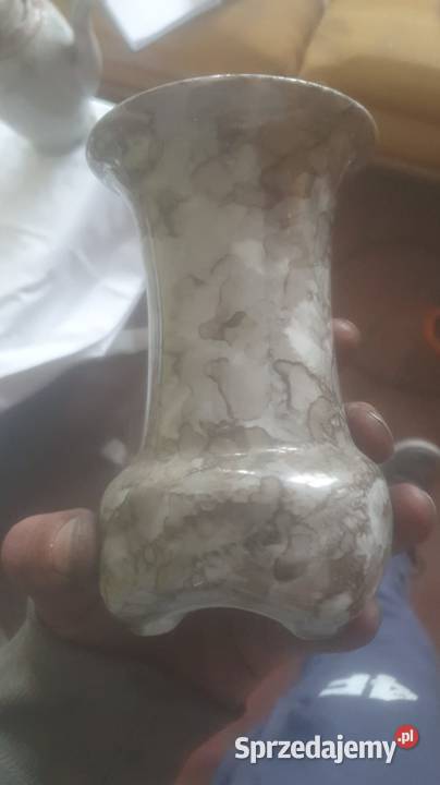 Piecioelementowy porcelanowy zestaw palacza z Zabrze