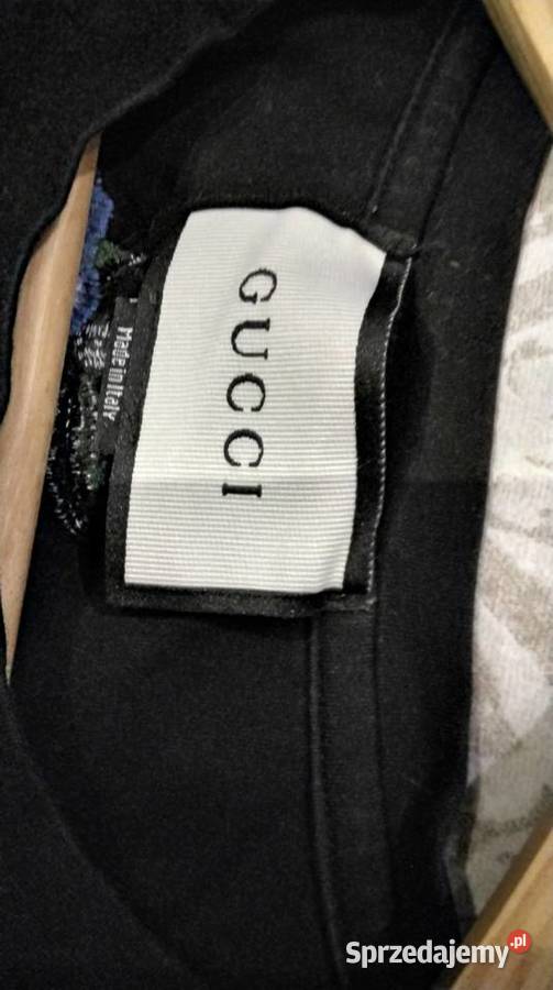 Koszulka Damska GUCCI S Czarna Nowa Sól