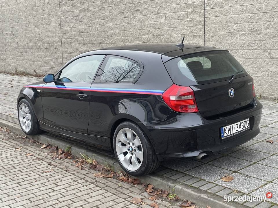 BMW e81 120d Lift 2009 Bixenon Czarna lala na Rok produkcji 2009 Będzin