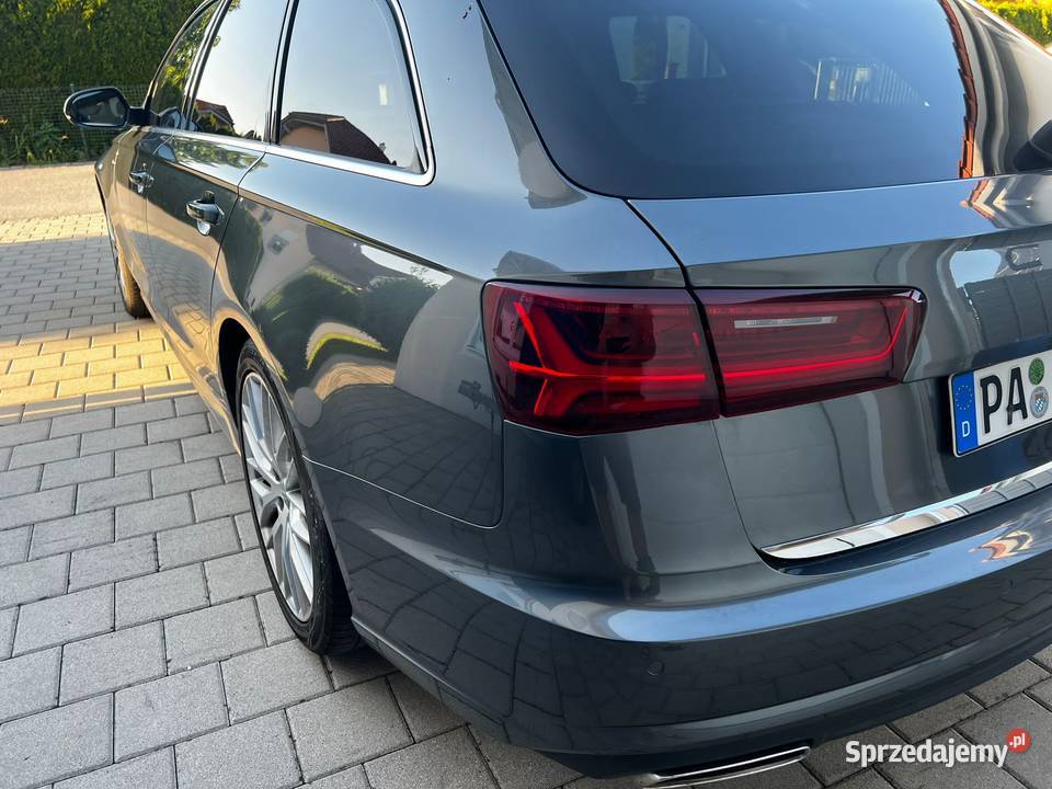 Audi a6 c7 20 tdi S LINE DAYTONA GREY asystent parkowania A6 pomorskie Słupsk