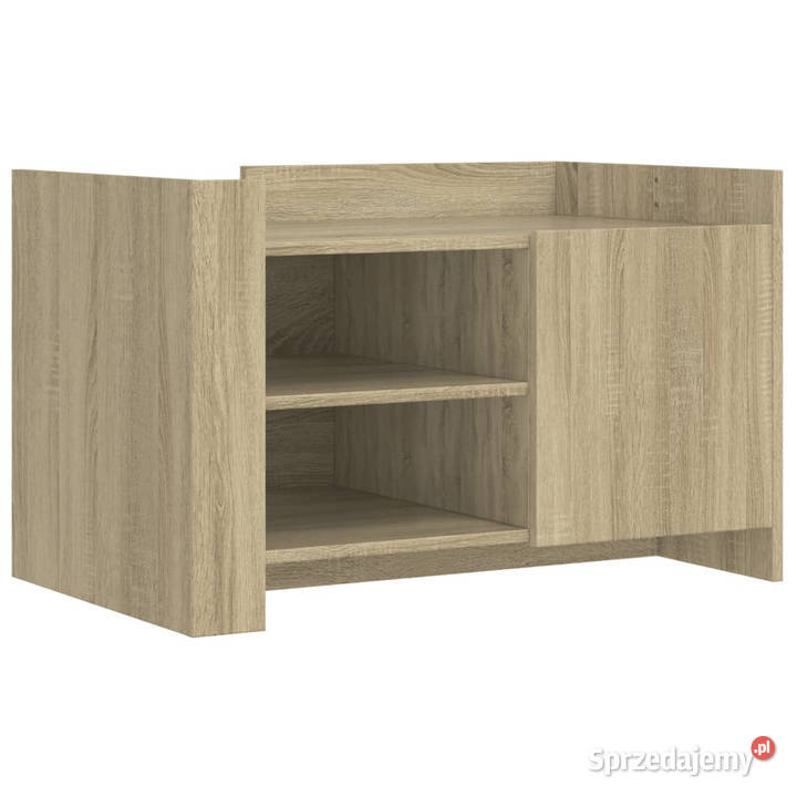 Stolik kawowy dąb sonoma 80x50x50 materiał sprzedam