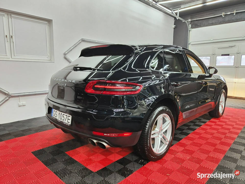 Porsche Macan MACAN S 30 Benzyna 340 Polskie nieuszkodzony Słupsk