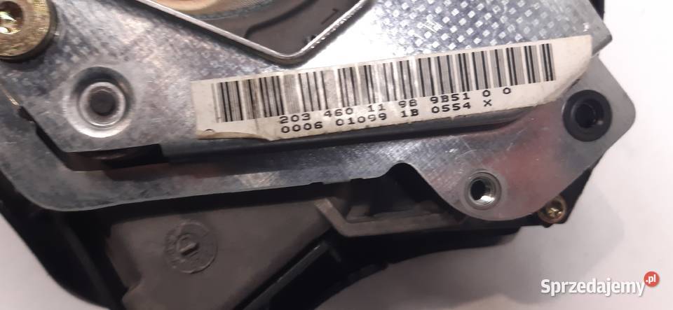 PODUSZKA AIRBAG KIEROWCY MERCEDES W203 Wyposażenie wnętrza Mielęcin