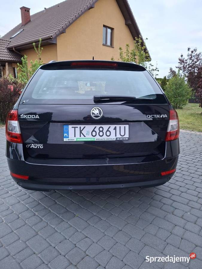 Skoda Octavia 3 Ambiente 2018 r Salon Polska kurtyny powietrzne Radom sprzedam