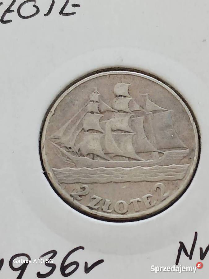 2 Żaglowiec 1936 r 7 ładny Konin